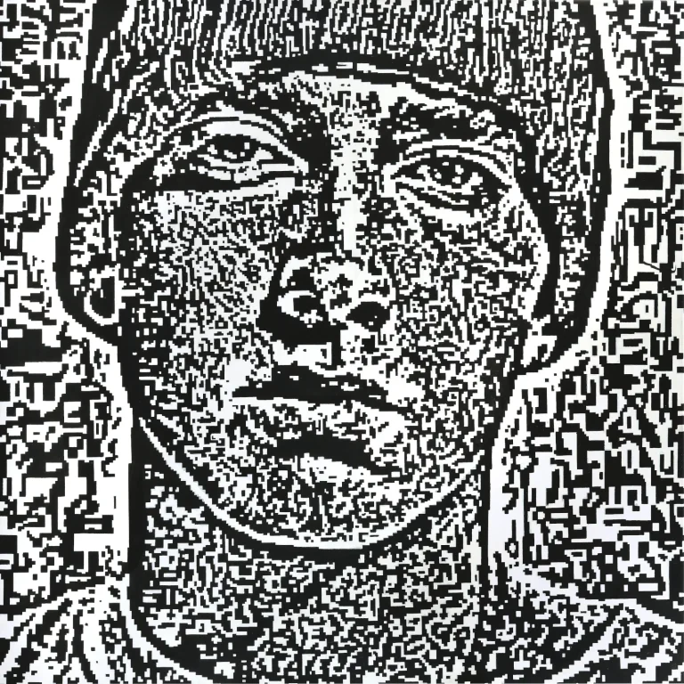 Binary Faces™ – Eminem Binary Faces™ – Eminem