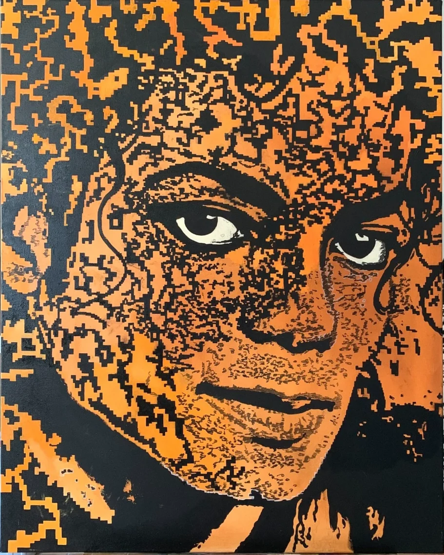 Binary Faces™ – Michael Jackson