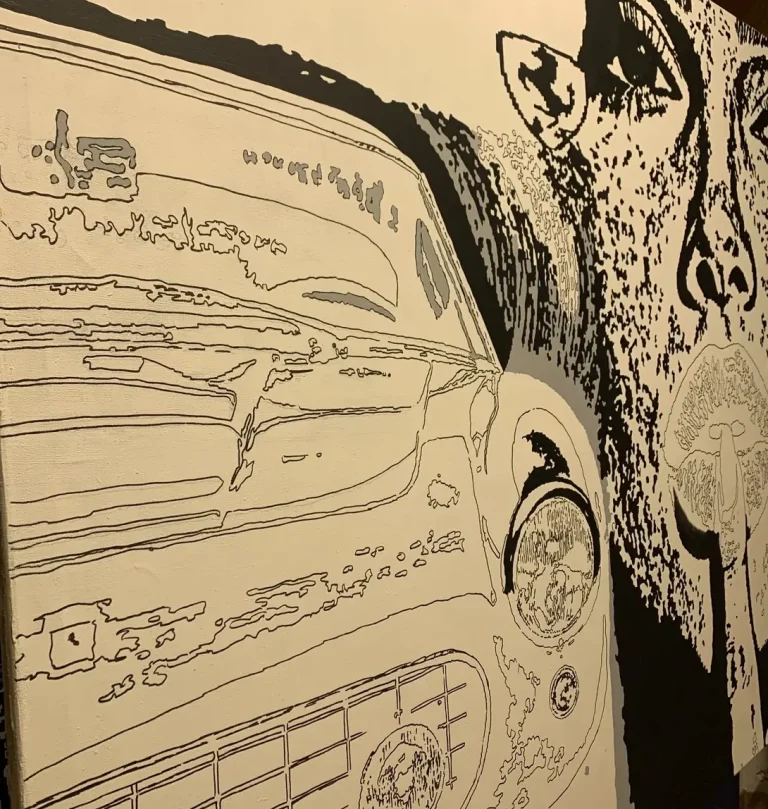 Binary Faces™ – Ferrari California Spyder 250 GT Binary Faces™ – Ferrari California Spyder 250 GT