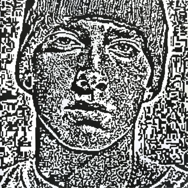 Binary Faces™ – Eminem Binary Faces™ – Eminem