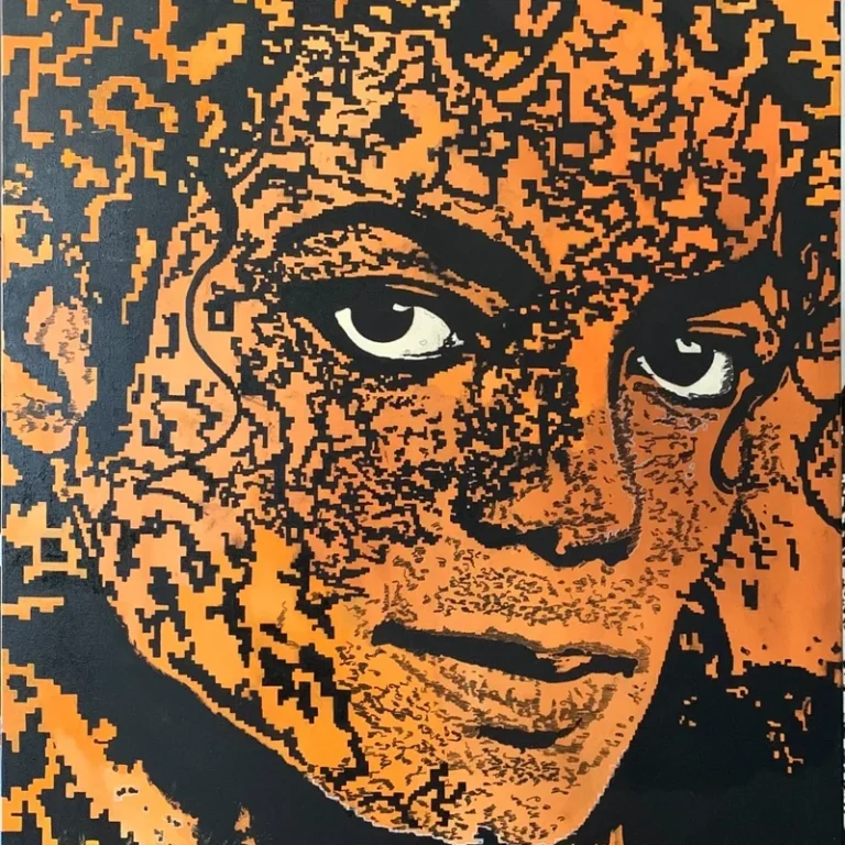 Binary Faces™ – Michael Jackson Binary Faces™ – Michael Jackson