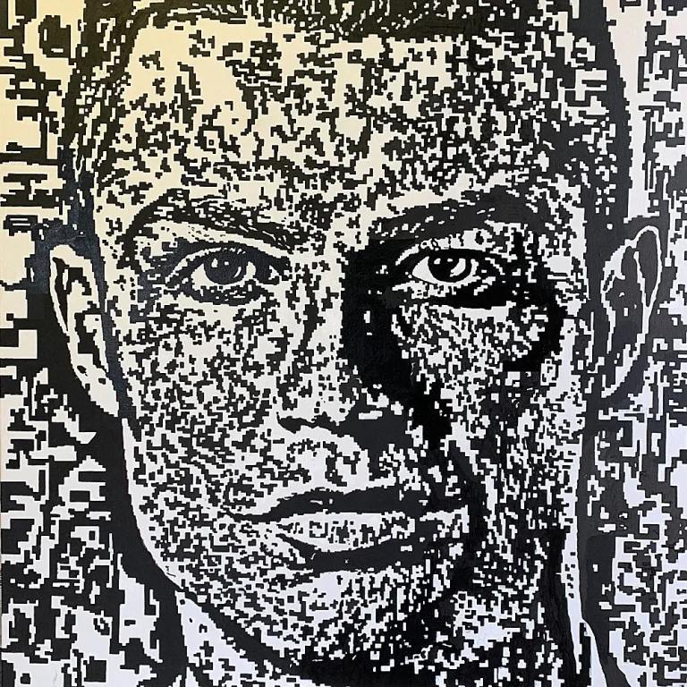 Binary Faces™ – Cristiano Ronaldo Binary Faces™ – Cristiano Ronaldo