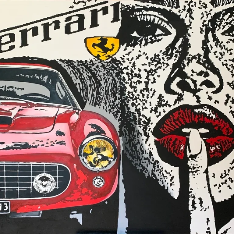 Binary Faces™ – Ferrari California Spyder 250 GT